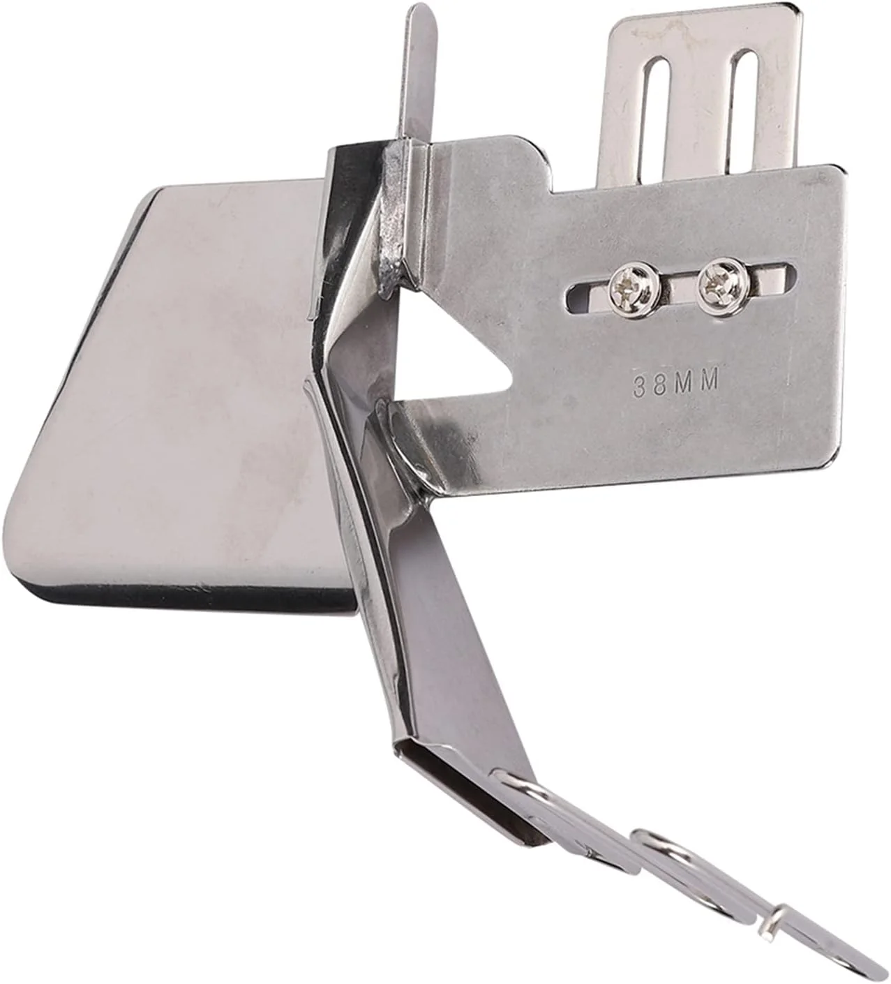 لبه دوز دو قلو تاشو قابل تنظیم، 100 عدد نخ دمسه، جنس آلیاژ، پایه لب تو برای قطعات ماشین های دوخت صنعتی، لوازم جانبی، برای (38 میلی متر) لبه دوز دو قلو تاشو قابل تنظیم، 100 عدد نخ دمسه، جنس آلیاژ، پایه لب تو برای قطعات ماشین های دوخت صنعتی، لوازم جانبی، برای (38 میلی متر)