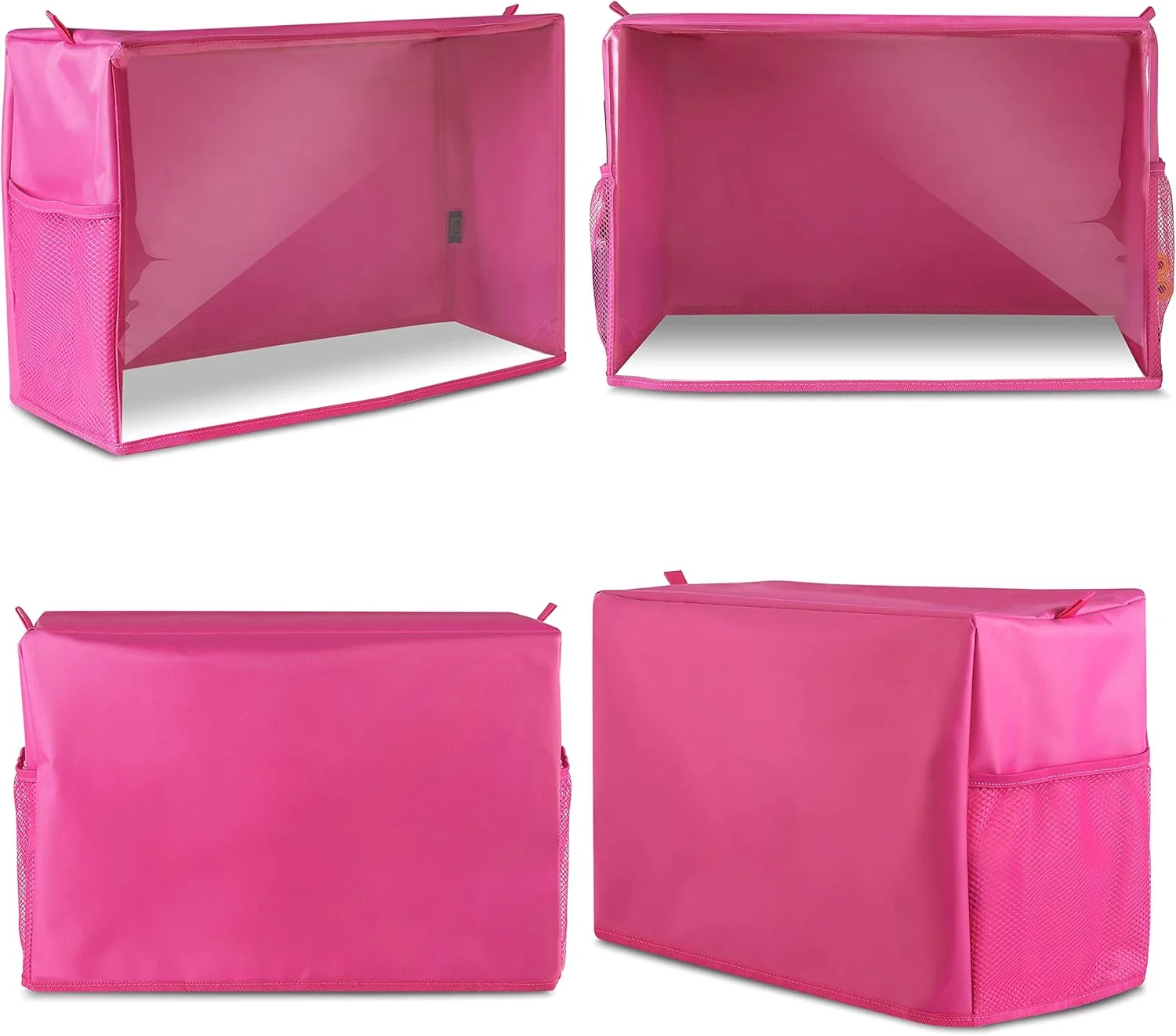 روکش چرخ خیاطی DEPO با جیب های کاربردی - روکش محافظ گرد و غبار لحافی - جهانی برای اکثر ماشین های استاندارد سینگر و برادر - | Rodi's (صورتی-قابل مشاهده) روکش چرخ خیاطی DEPO با جیب های کاربردی - روکش محافظ گرد و غبار لحافی - جهانی برای اکثر ماشین های استاندارد سینگر و برادر - | Rodi's (صورتی-قابل مشاهده)