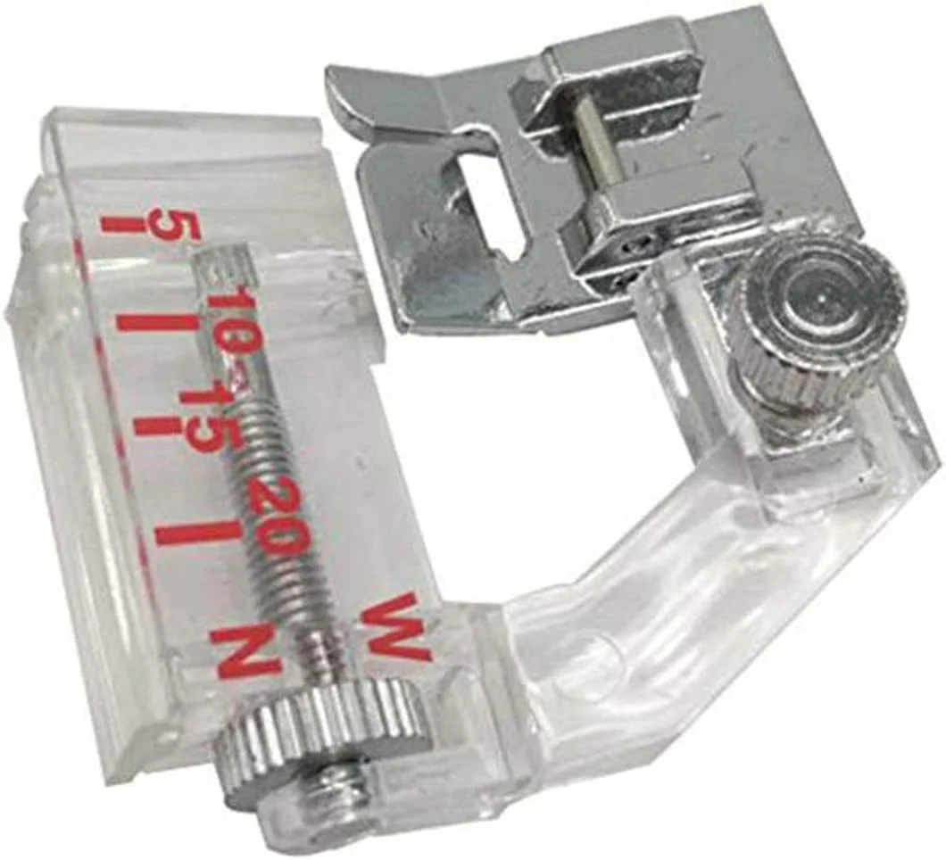 پایه نوار اریب قابل تنظیم برای همه چرخ خیاطی های خانگی با پایه کوتاه شامل سینگر، برادر، بیبی لاک، یورو پرو، ژانومه، کنمور، وایت، جوکی، نیو هوم، سیمپلیسیتی، النا و غیره - محدوده قابل تنظیم از 5 میلی متر تا 20 میلی متر پایه نوار اریب قابل تنظیم برای همه چرخ خیاطی های خانگی با پایه کوتاه شامل سینگر، برادر، بیبی لاک، یورو پرو، ژانومه، کنمور، وایت، جوکی، نیو هوم، سیمپلیسیتی، النا و غیره - محدوده قابل تنظیم از 5 میلی متر تا 20 میلی متر