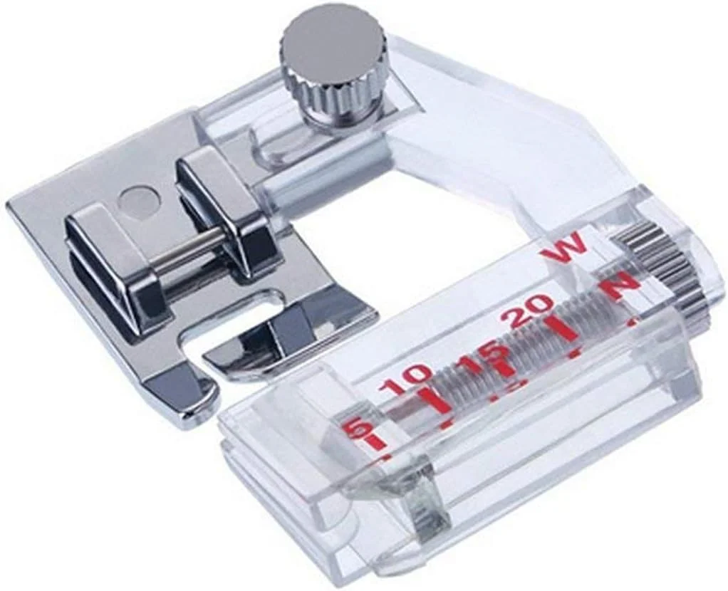 پایه نوار اریب قابل تنظیم برای تمام چرخ خیاطی های پایه کوتاه ضامن دار سینگر، برادر، بیبی لاک، یورو-پرو، ژانومه، کنمور، وایت، جوکی، نیو هوم، سیمپلیسیتی، النا و غیره! محدوده قابل تنظیم از 5 میلی متر تا 20 میلی متر پایه نوار اریب قابل تنظیم برای تمام چرخ خیاطی های پایه کوتاه ضامن دار سینگر، برادر، بیبی لاک، یورو-پرو، ژانومه، کنمور، وایت، جوکی، نیو هوم، سیمپلیسیتی، النا و غیره! محدوده قابل تنظیم از 5 میلی متر تا 20 میلی متر