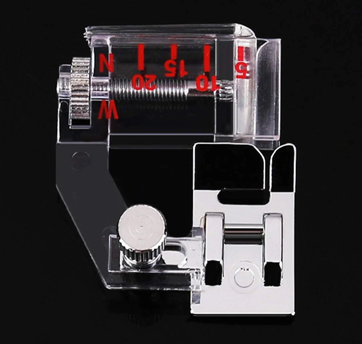 پایه نوار اریب قابل تنظیم برای همه چرخ خیاطی های خانگی با پایه کوتاه شامل سینگر، برادر، بیبی لاک، یورو پرو، ژانومه، کنمور، وایت، جوکی، نیو هوم، سیمپلیسیتی، النا و غیره - محدوده قابل تنظیم از 5 میلی متر تا 20 میلی متر پایه نوار اریب قابل تنظیم برای همه چرخ خیاطی های خانگی با پایه کوتاه شامل سینگر، برادر، بیبی لاک، یورو پرو، ژانومه، کنمور، وایت، جوکی، نیو هوم، سیمپلیسیتی، النا و غیره - محدوده قابل تنظیم از 5 میلی متر تا 20 میلی متر