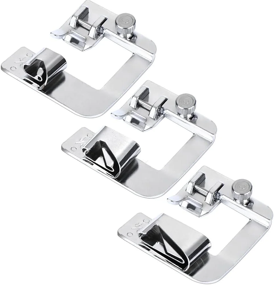 ست پایه لب تو سه تایی قابل تنظیم برای چرخ خیاطی خانگی، لوازم جانبی دوخت تکه دوزی و قلاب بافی ست پایه لب تو سه تایی قابل تنظیم برای چرخ خیاطی خانگی، لوازم جانبی دوخت تکه دوزی و قلاب بافی