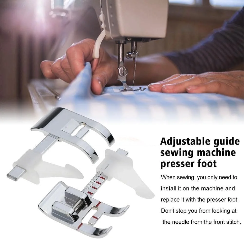 پایه دوخت راهنما قابل تنظیم - مناسب برای چرخ خیاطی های پایه کوتاه پایه دوخت راهنما قابل تنظیم - مناسب برای چرخ خیاطی های پایه کوتاه