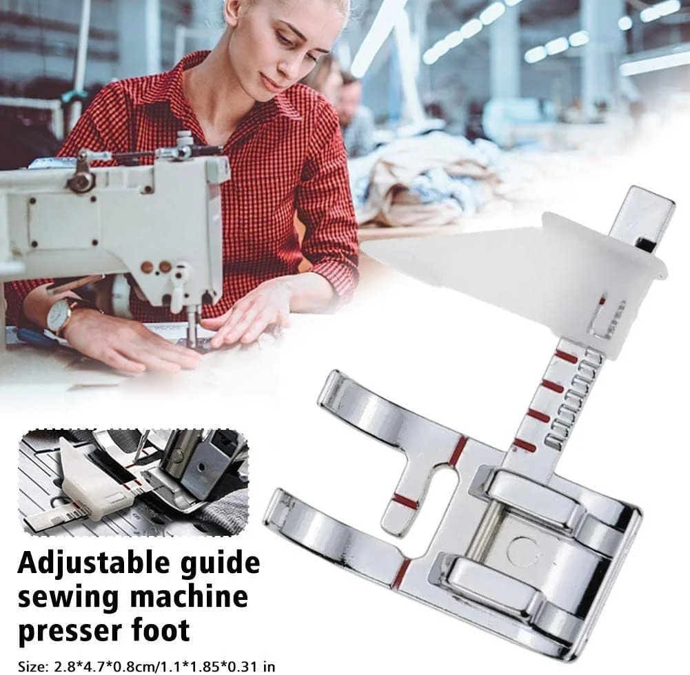 پایه دوخت راهنمای قابل تنظیم - مناسب برای تمام چرخ خیاطی های پایه کوتاه پایه دوخت راهنمای قابل تنظیم - مناسب برای تمام چرخ خیاطی های پایه کوتاه