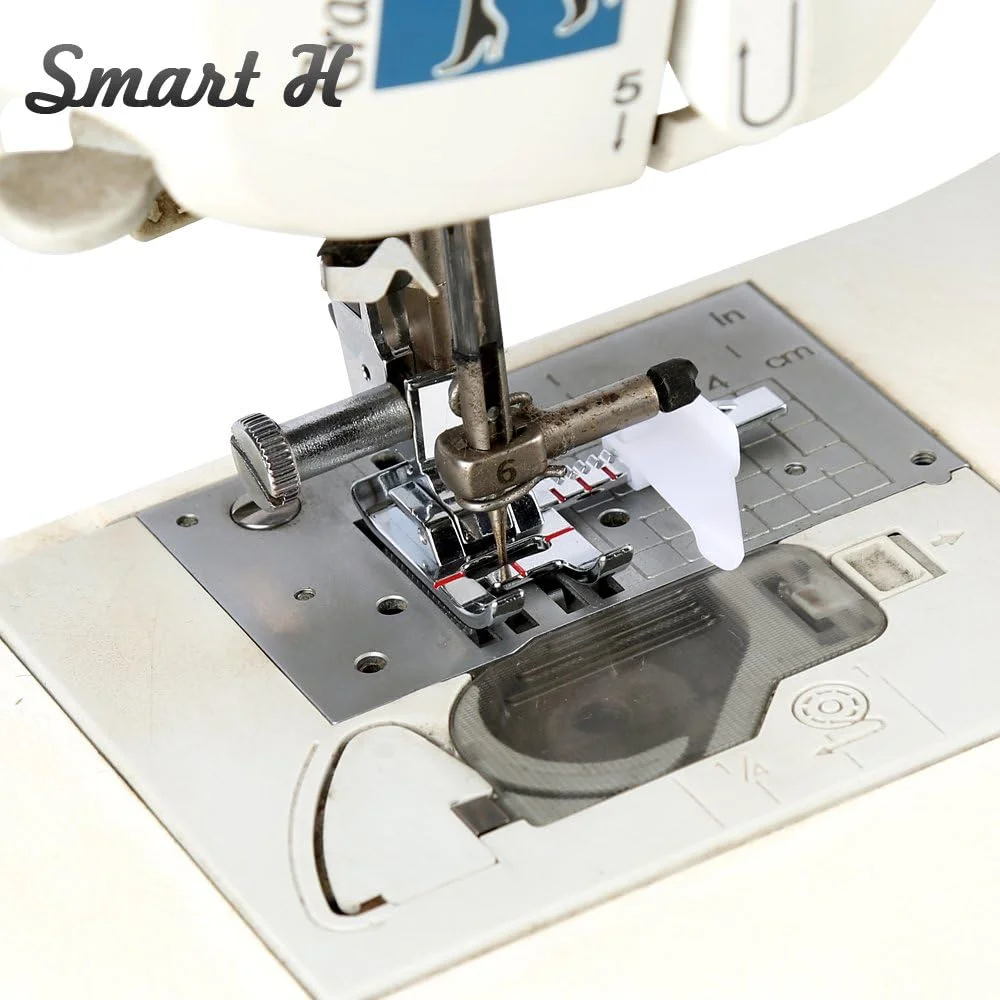 پایه دوخت راهنمای قابل تنظیم. مناسب برای چرخ خیاطی های خانگی با ساق کوتاه. قابل نصب بر روی Brother، Babylock، Singer، Janome، Juki، New Home. پایه دوخت راهنمای قابل تنظیم. مناسب برای چرخ خیاطی های خانگی با ساق کوتاه. قابل نصب بر روی Brother، Babylock، Singer، Janome، Juki، New Home.