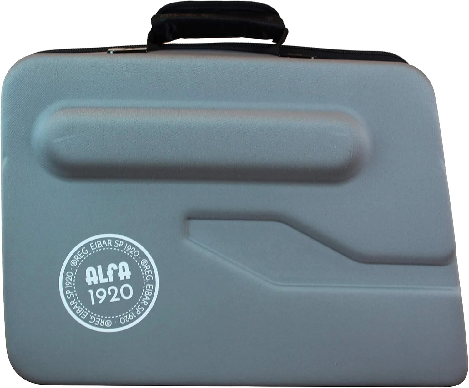 کیف حمل ماشین های دوخت خانگی آلفا یونیورسال، ترموفرمینگ اوا، خاکستری، 47 سانتی متر در 30 سانتی متر در 20 سانتی متر کیف حمل ماشین های دوخت خانگی آلفا یونیورسال، ترموفرمینگ اوا، خاکستری، 47 سانتی متر در 30 سانتی متر در 20 سانتی متر