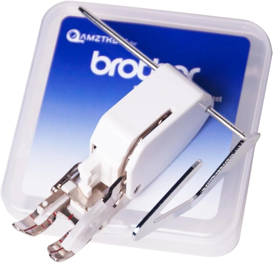 پایه دوخت راه رونده - ضمیمه دوخت دقیق با راهنما برای چرخ خیاطی های Brother، تغذیه یکنواخت، تکه دوزی و خیاطی