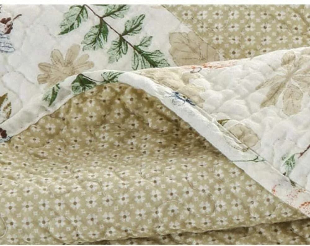 روتختی دو نفره سایز کینگ GBMULG لحاف 230X250 سانتی متر روکش تخت خواب 3 تکه، تکه دوزی - 230X250 سانتی متر، تکه دوزی - کینگ 230X250 سانتی متر