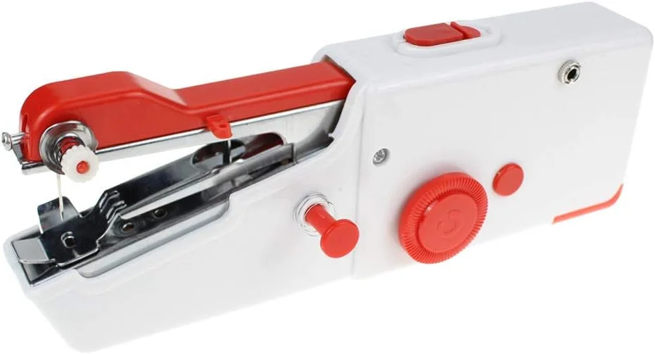 دستگاه خیاطی دستی ANCLLO، دستگاه خیاطی کوچک، بی سیم و قابل حمل، دستگاه خیاطی کوچک برای لباس کودکان، خانه، لوازم جانبی DIY دستگاه خیاطی دستی ANCLLO، دستگاه خیاطی کوچک، بی سیم و قابل حمل، دستگاه خیاطی کوچک برای لباس کودکان، خانه، لوازم جانبی DIY