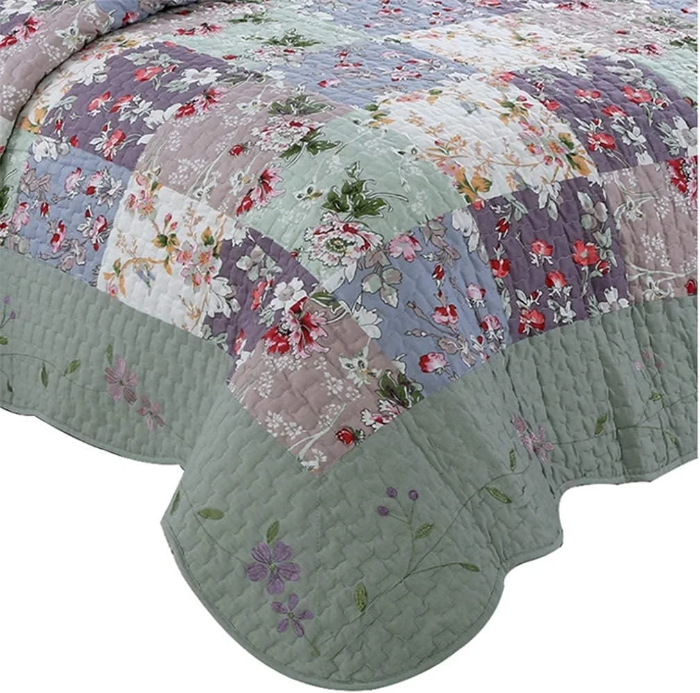 روتختی 240 در 260 سانتی متر، روتختی نخی برای تخت 150 یا 180، به عنوان ملحفه یا پتو، 2 روبالشی 50 در 70 سانتی متر