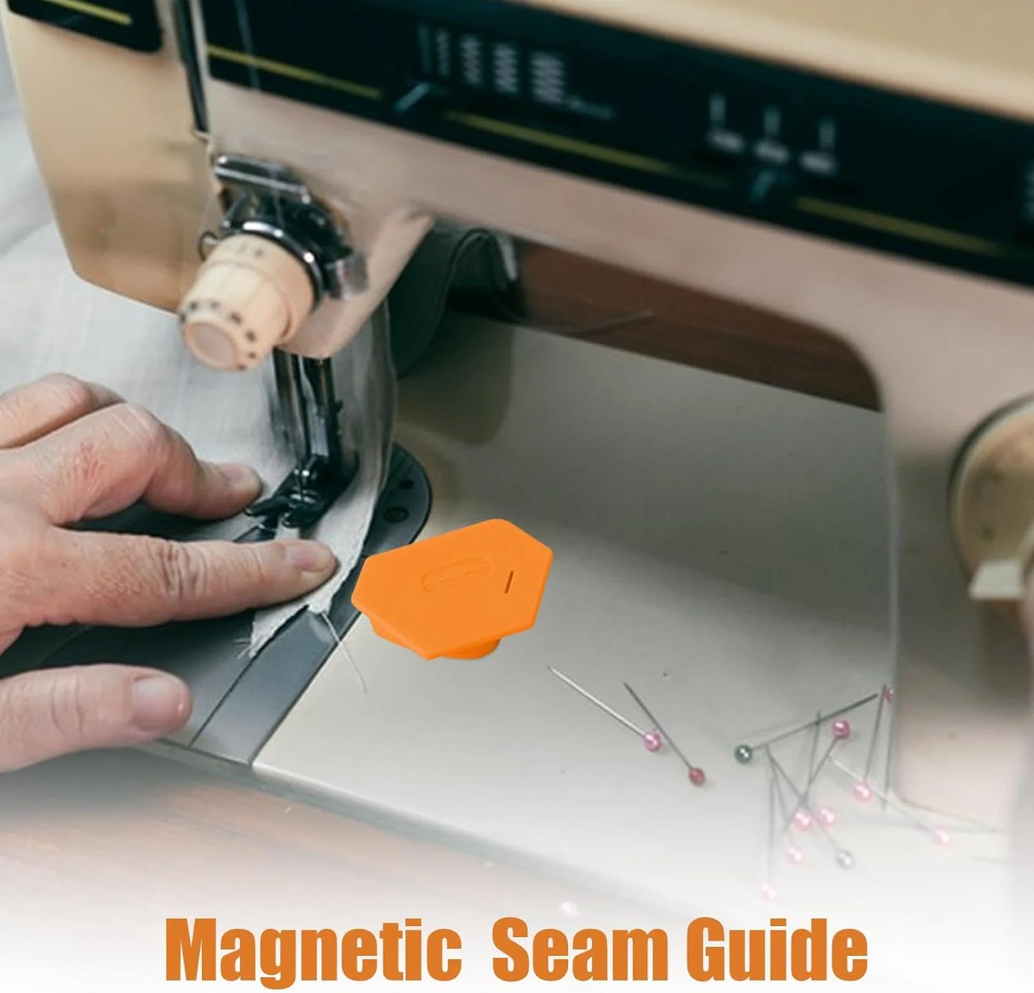 راهنمای مغناطیسی دوخت | راهنمای ضد لغزش چرخ خیاطی | لوازم جانبی چرخ خیاطی، خط کش چند منظوره برای لحاف دوزی و خیاطی راهنمای مغناطیسی دوخت | راهنمای ضد لغزش چرخ خیاطی | لوازم جانبی چرخ خیاطی، خط کش چند منظوره برای لحاف دوزی و خیاطی