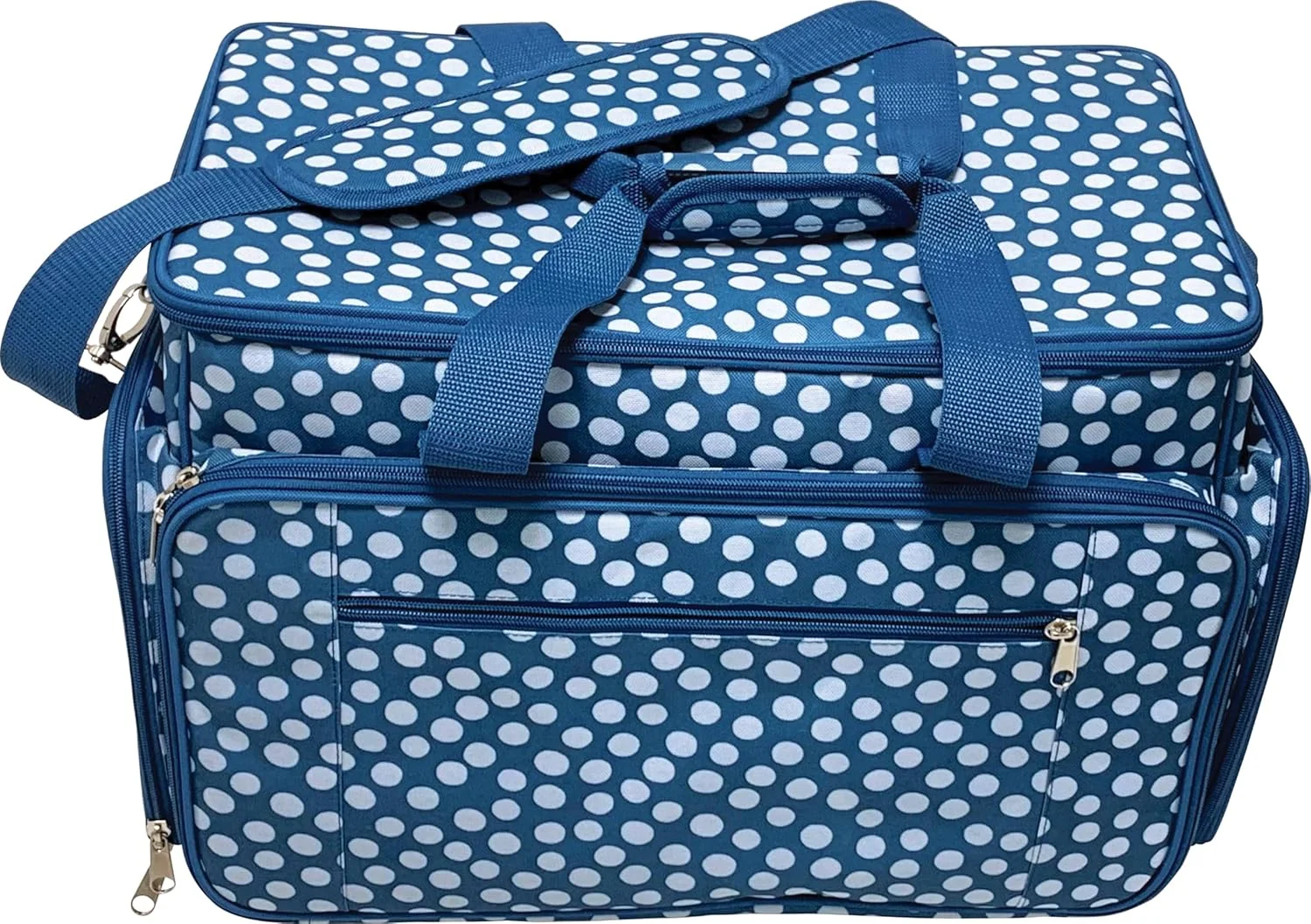 کیف نگهداری چرخ خیاطی آرتیمیو - خال خال آبی - 43 x 24 x 30.5 سانتی متر - چند منظوره با محفظه، چند رنگ، 43x24x30,5cm، مدرن کیف نگهداری چرخ خیاطی آرتیمیو - خال خال آبی - 43 x 24 x 30.5 سانتی متر - چند منظوره با محفظه، چند رنگ، 43x24x30,5cm، مدرن