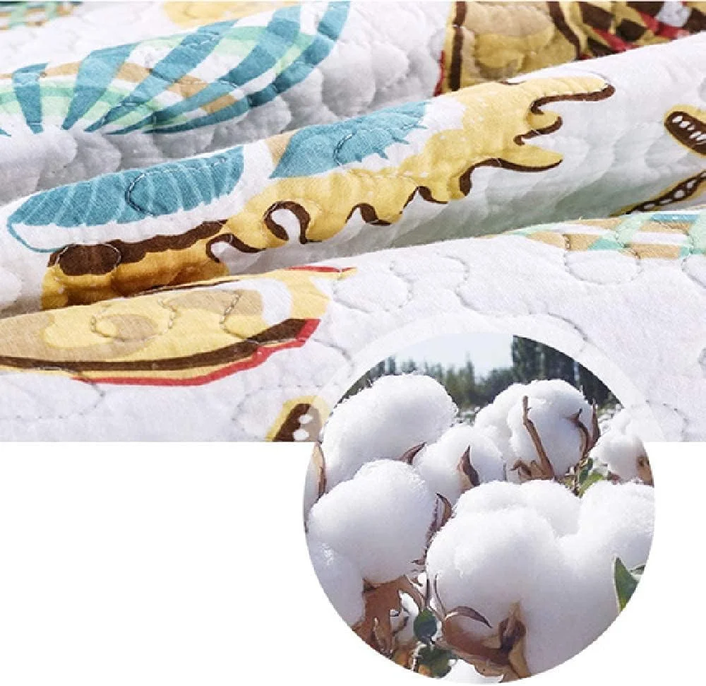 روتختی سه تکه طرحدار شیک، لحاف نخی سبک وزن، روتختی دو رو از جنس پلیاستر و روبالشتی روتختی سه تکه طرحدار شیک، لحاف نخی سبک وزن، روتختی دو رو از جنس پلیاستر و روبالشتی