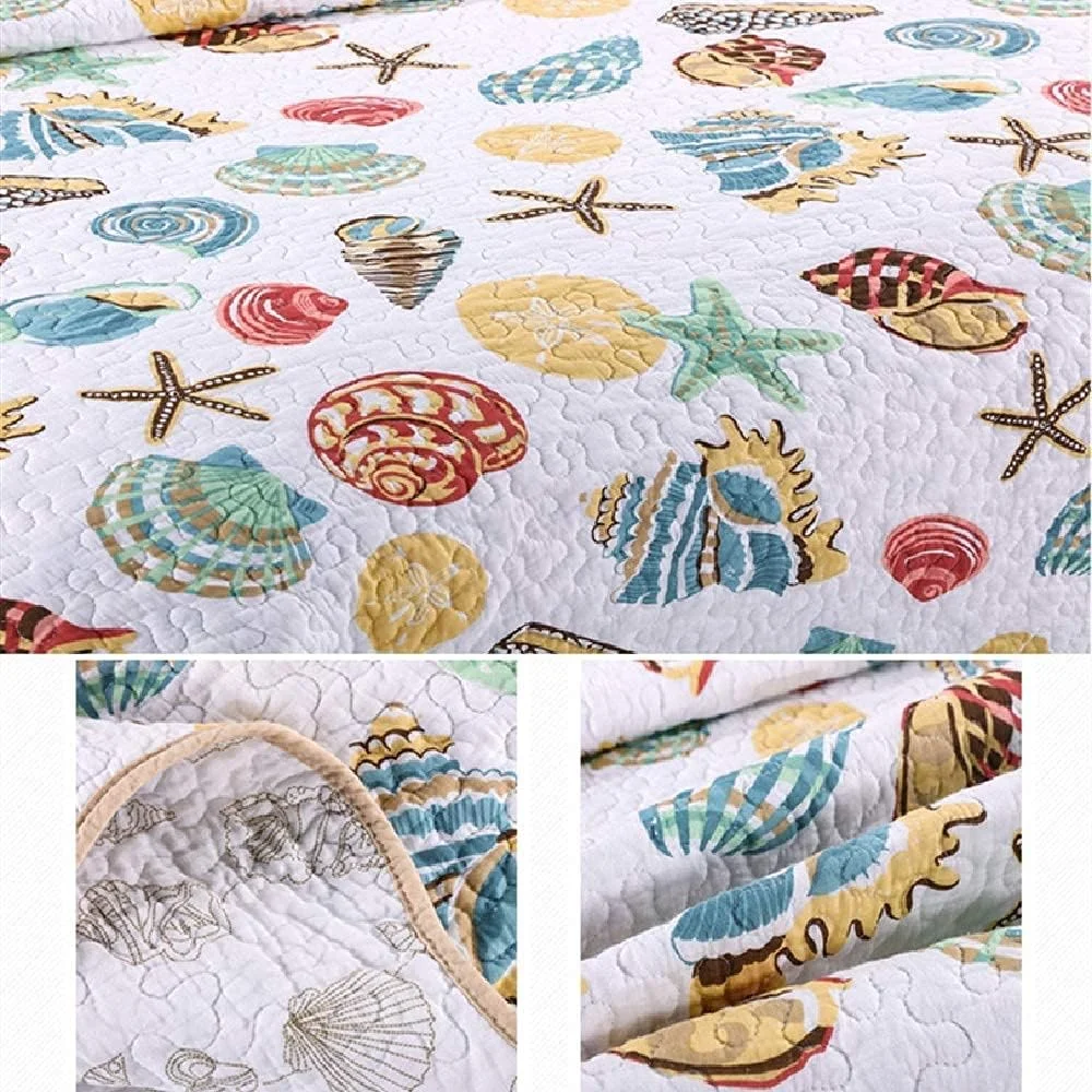 روتختی سه تکه طرحدار شیک، لحاف نخی سبک وزن، روتختی دو رو از جنس پلیاستر و روبالشتی روتختی سه تکه طرحدار شیک، لحاف نخی سبک وزن، روتختی دو رو از جنس پلیاستر و روبالشتی