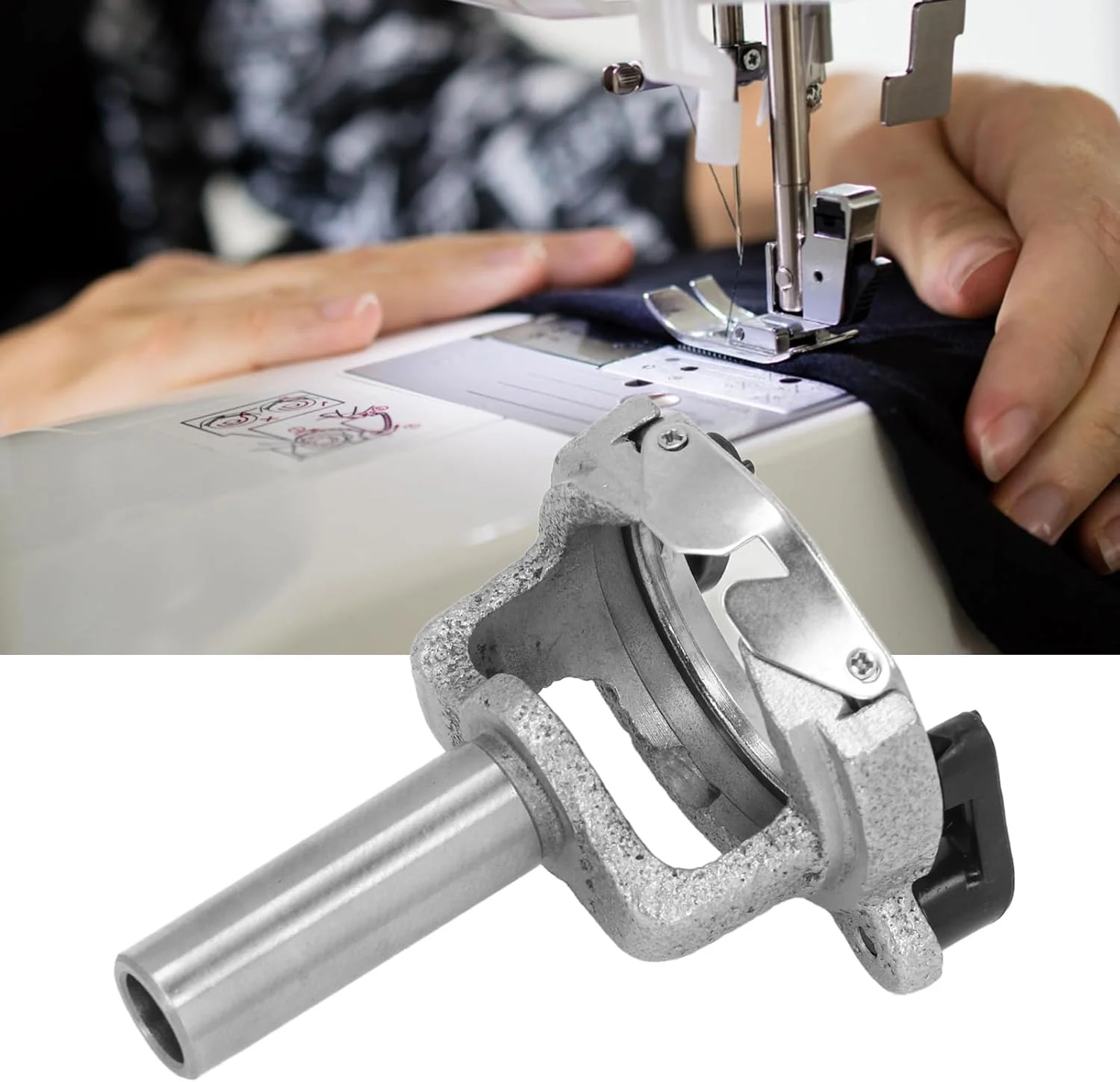 چرخ دنده قلاب، مجموعه چرخ دنده قلاب چرخ خیاطی فولادی، کارآمد و مناسب برای چرخ خیاطی برقی خانگی 307 چرخ دنده قلاب، مجموعه چرخ دنده قلاب چرخ خیاطی فولادی، کارآمد و مناسب برای چرخ خیاطی برقی خانگی 307