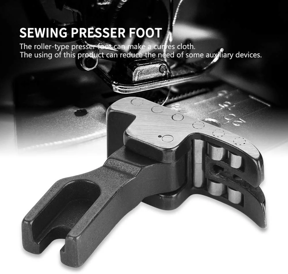 پایه غلطکی چرخ خیاطی Asixxsix، مشکی R141، لوازم جانبی چرخ خیاطی صنعتی، فولاد محکم، 12 بلبرینگ پایه غلطکی چرخ خیاطی Asixxsix، مشکی R141، لوازم جانبی چرخ خیاطی صنعتی، فولاد محکم، 12 بلبرینگ