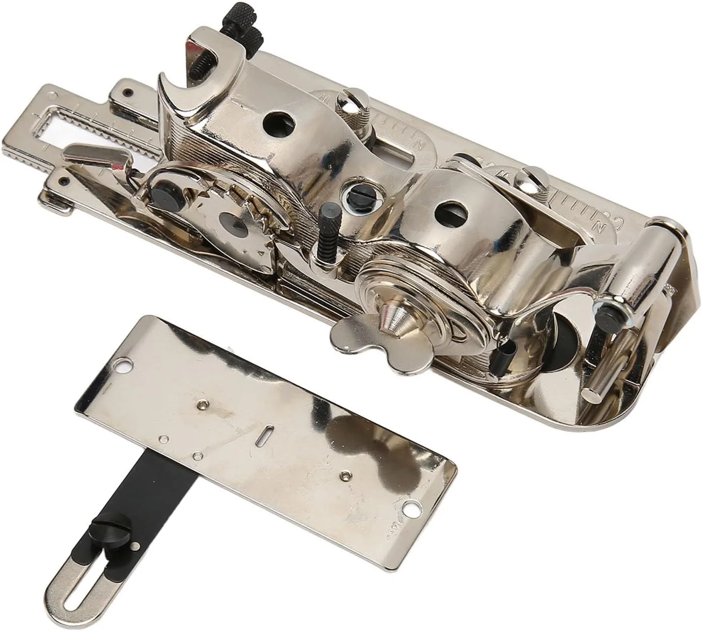 ابزار سوراخ دکمه فولادی برای چرخ خیاطی، لوازم جانبی جایگزین برای افزایش کارایی در ایجاد جا دکمه، سازگار با اکثر چرخ خیاطی های چند منظوره خانگی