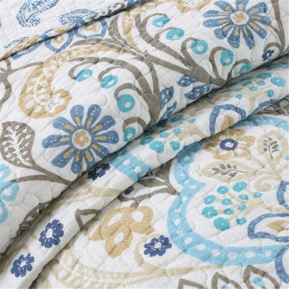 روتختی تکه دوزی شده لحافی، رو تختی، روکش تخت یک نفره، مناسب اتاق نشیمن، خنک و سبک، سایز 230x250 سانتی متر