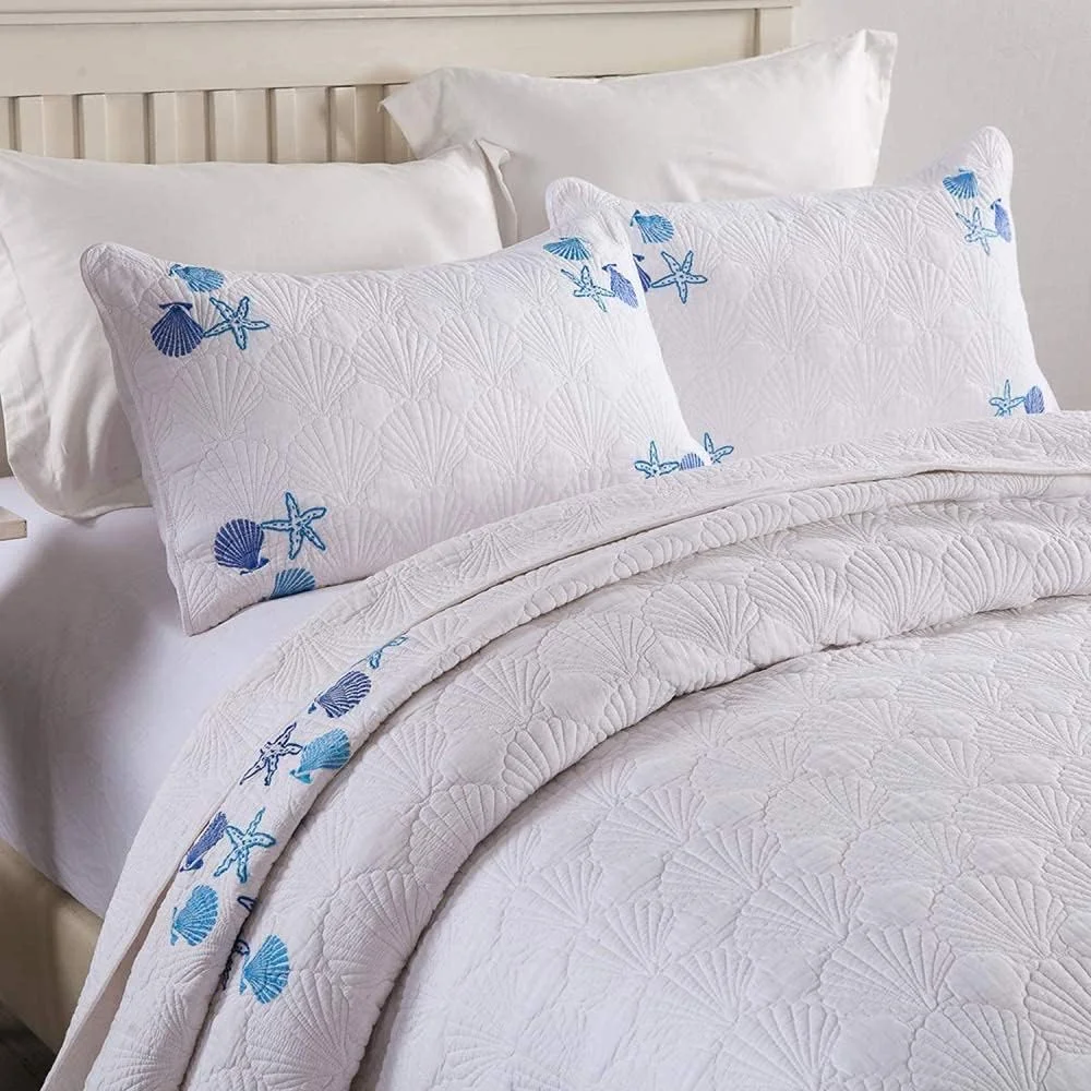 Quilted Bedspreads Double Size Quilted Bedspread King Cotton Patchwork Quilts King Size Bedding Set Comforter and Pillow,A,A- Quilted Bedspreads Double Size Quilted Bedspread King Cotton Patchwork Quilts King Size Bedding Set Comforter and Pillow,A,A-