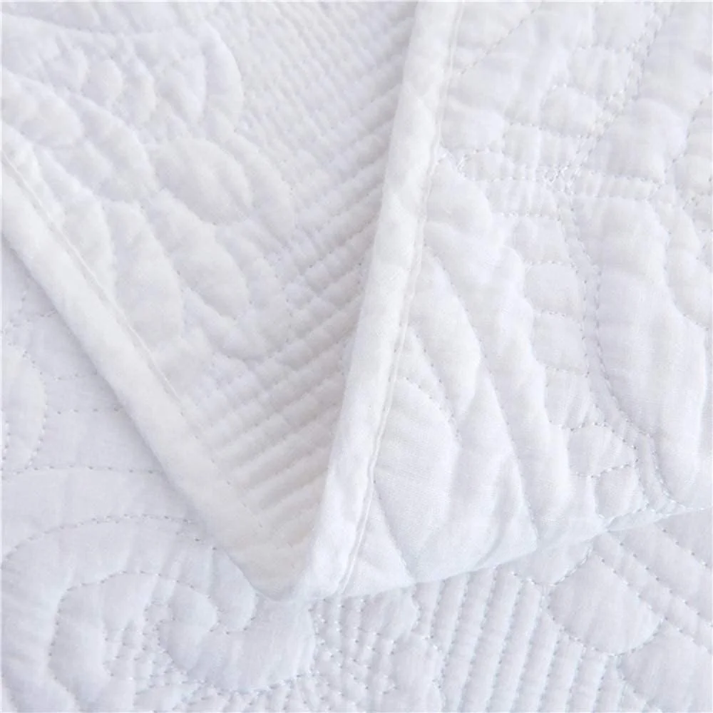 روتختی لحافی دو نفره، روتختی لحافی کینگ، ست روتختی پنبه ای تکه دوزی شده، لحاف و بالش، C-250X270CM، E-سوپر کینگ 250X270CM