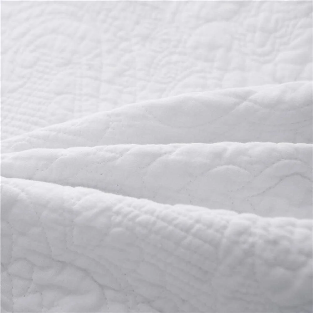 روتختی لحافی دو نفره، روتختی لحافی کینگ، ست روتختی پنبه ای تکه دوزی شده، لحاف و بالش، C-250X270CM، E-سوپر کینگ 250X270CM