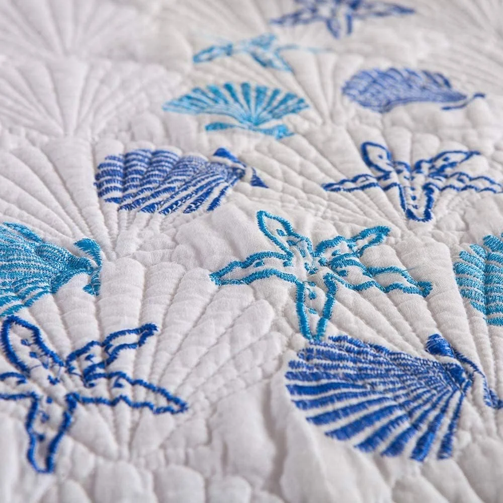 Quilted Bedspreads Double Size Quilted Bedspread King Cotton Patchwork Quilts King Size Bedding Set Comforter and Pillow,A,A-