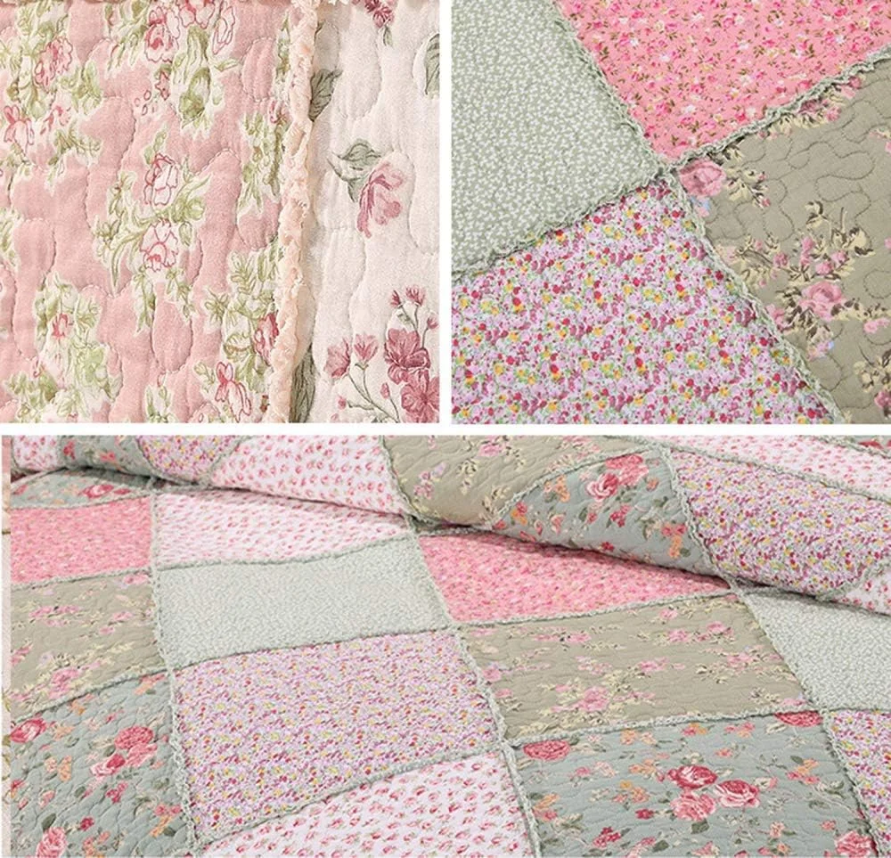 روتختی دو نفره GBMULG، روتختی لحافی پنبه ای طرح تکه دوزی، ست روتختی و روبالشتی، Patchwork2,Patchwork23- روتختی دو نفره GBMULG، روتختی لحافی پنبه ای طرح تکه دوزی، ست روتختی و روبالشتی، Patchwork2,Patchwork23-