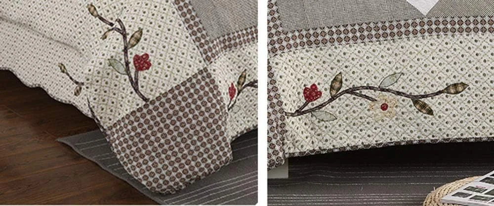 روتختی دو نفره طرح دار، ست روتختی لحافی پنبه ای کینگ سایز به همراه روبالشتی، طرح Patchwork29, Patchwork25- روتختی دو نفره طرح دار، ست روتختی لحافی پنبه ای کینگ سایز به همراه روبالشتی، طرح Patchwork29, Patchwork25-