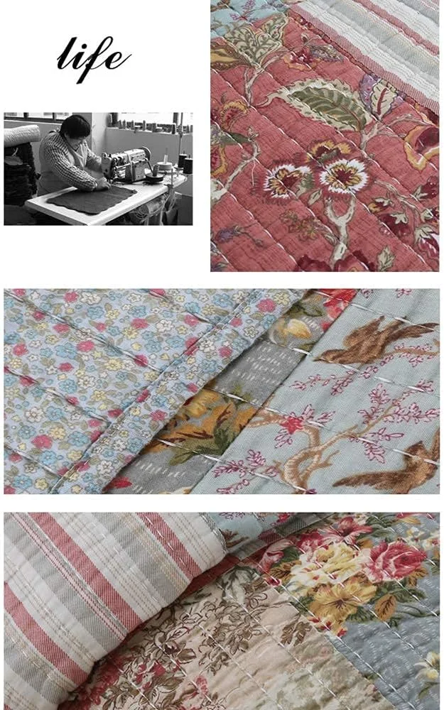 روتختی های لحافی GBMULG سایز دو نفره و کینگ، روتختی پنبه ای تکه دوزی شده، ست روتختی و روبالشتی، تکه دوزی 7، تکه دوزی 29- روتختی های لحافی GBMULG سایز دو نفره و کینگ، روتختی پنبه ای تکه دوزی شده، ست روتختی و روبالشتی، تکه دوزی 7، تکه دوزی 29-