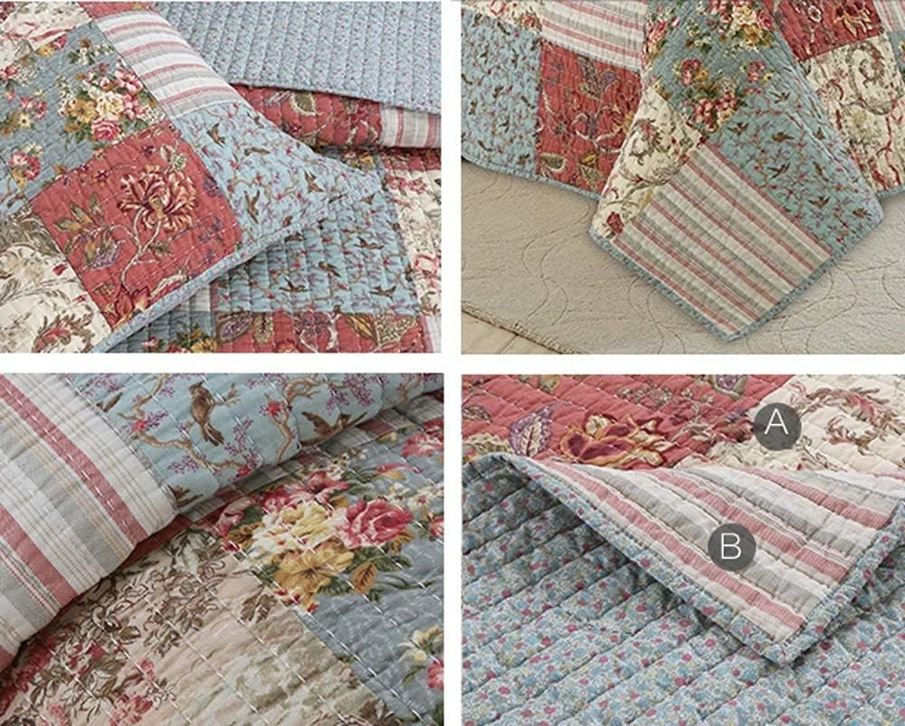 روتختی های لحافی GBMULG سایز دو نفره و کینگ، روتختی پنبه ای تکه دوزی شده، ست روتختی و روبالشتی، تکه دوزی 7، تکه دوزی 29- روتختی های لحافی GBMULG سایز دو نفره و کینگ، روتختی پنبه ای تکه دوزی شده، ست روتختی و روبالشتی، تکه دوزی 7، تکه دوزی 29-