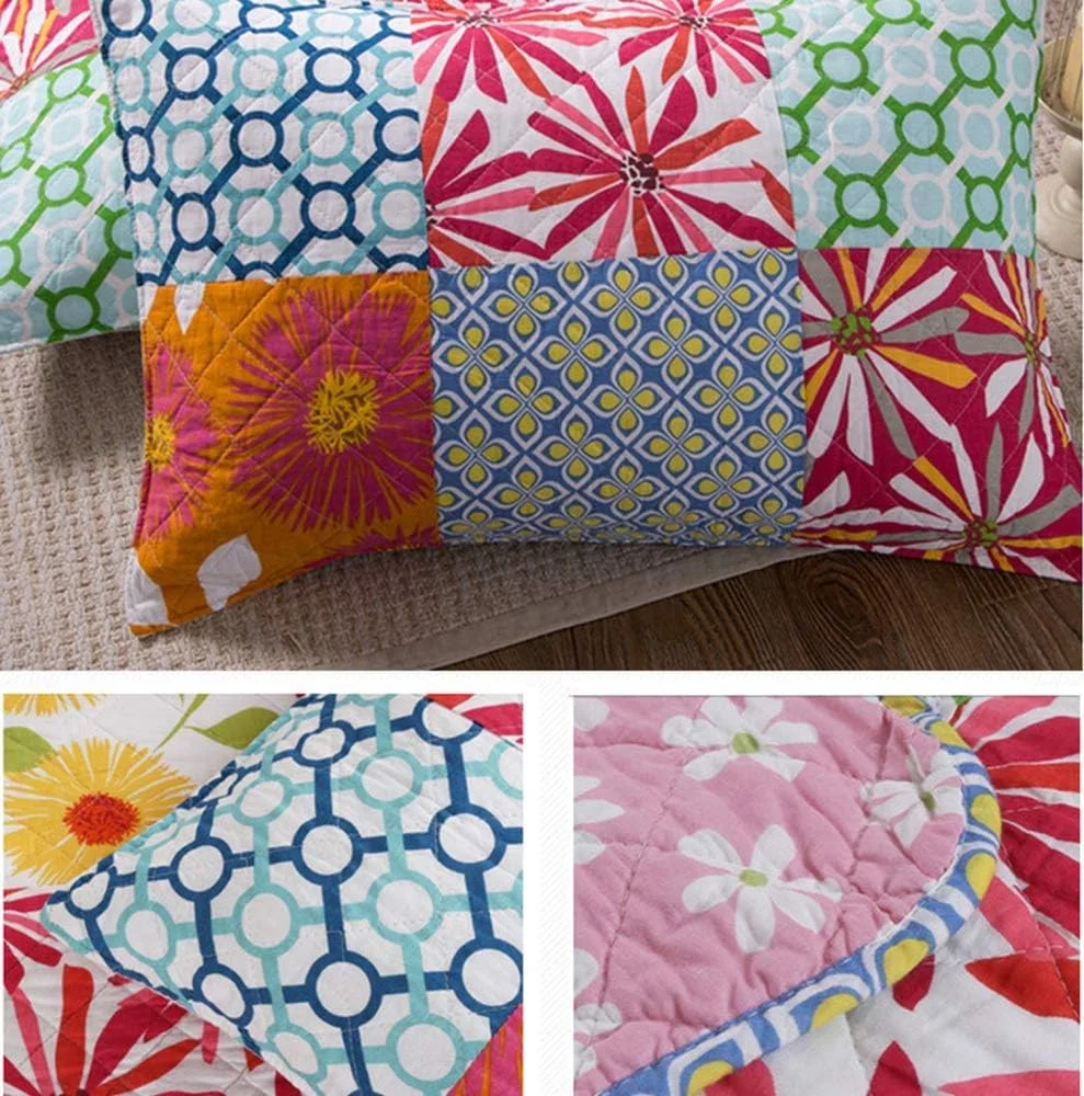 روتختی های لحافی دو نفره و بزرگ، روتختی پنبه ای تکه دوزی شده، ست روتختی، لحاف و روبالشتی، Patchwork7, Patchwork9- روتختی های لحافی دو نفره و بزرگ، روتختی پنبه ای تکه دوزی شده، ست روتختی، لحاف و روبالشتی، Patchwork7, Patchwork9-