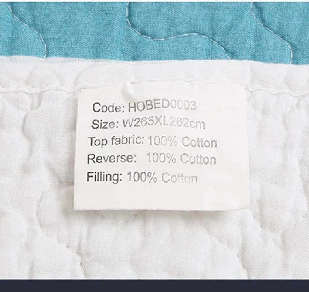 روتختی نرم و لطیف طرح دار 240X260 سانتی متر به همراه 2 روبالشتی، ست ملحفه 3 تکه پنبه ای طرح دار دو رو میکروفایبر پلی استر با طرح گل های آبی و صورتی