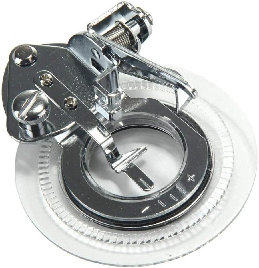 پایه دوخت دایره ای گلدار BaiBnn 3700L مناسب برای انواع چرخ خیاطی های پایه کوتاه سینگر، ژانومه، برادر و سایر چرخ خیاطی ها