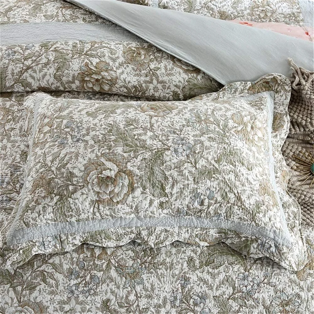 روتختی طرح دار، روکش تخت خواب طرح چاپی، پتو پنبه ای، ست روتختی، روکش لحاف، ست ملحفه، 3 تکه 230 * 250 سانتی متر