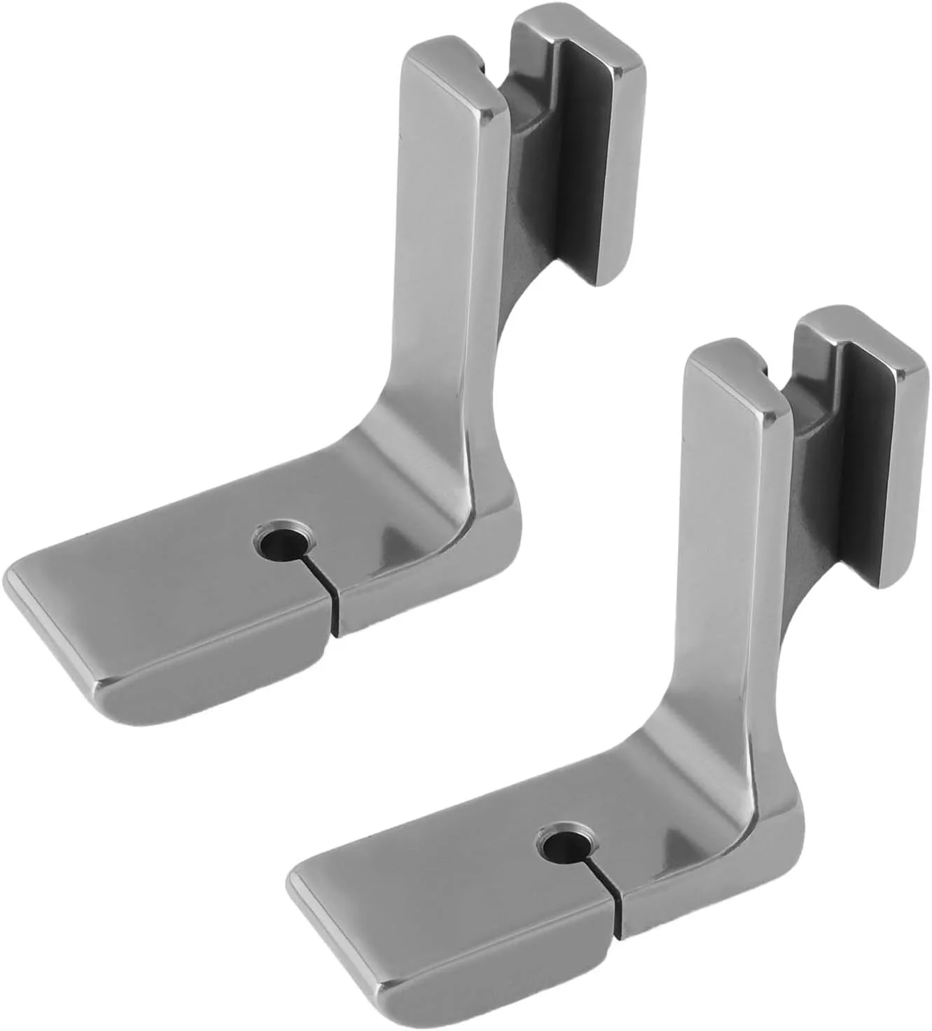 دو عدد پایه دوخت چین‌دار P50 برای چرخ خیاطی صنعتی با ساق بلند، سازگار با چرخ خیاطی های BROTHER و Juki