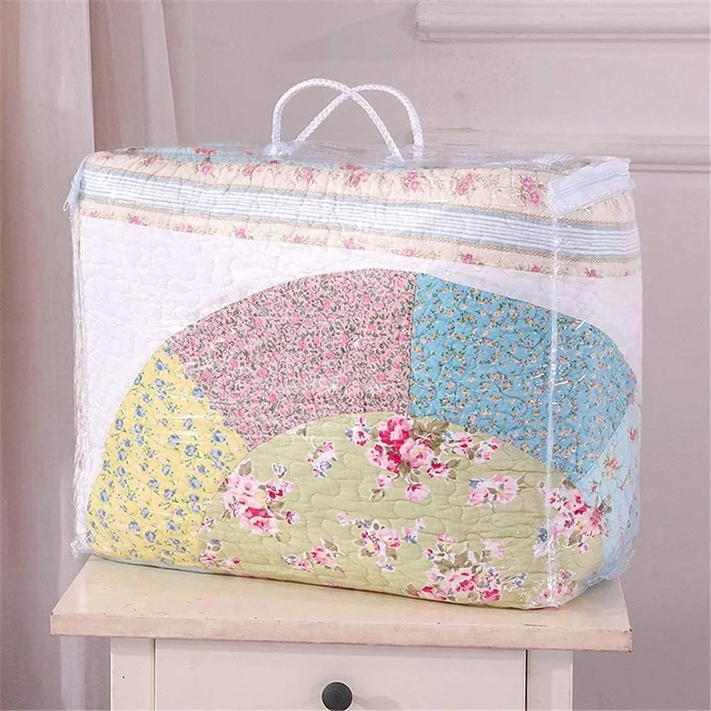 روتختی تکه دوزی شده طرح گلدار وینتیج، ست سه تکه رو تختی ژاکارد به همراه 2 روبالشتی، 230 در 250 سانتی متر