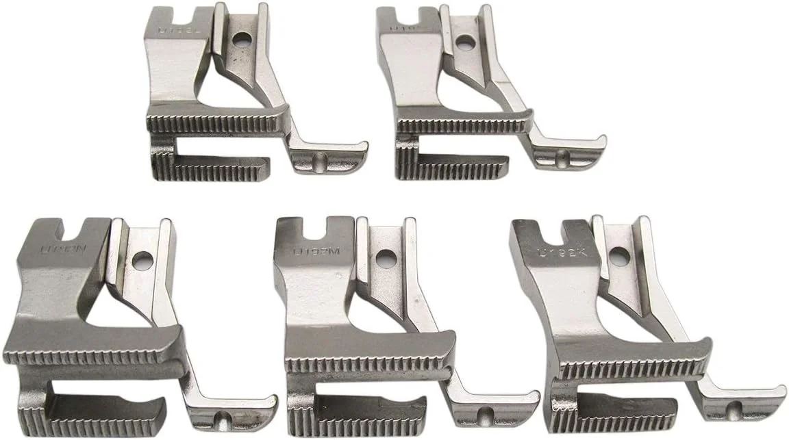 برند CKPSMS -#KP-19069-5 5SET پایه مغزی دوزی سازگار با JUKI DU-141 DU-1181 CONSEW 205RB+