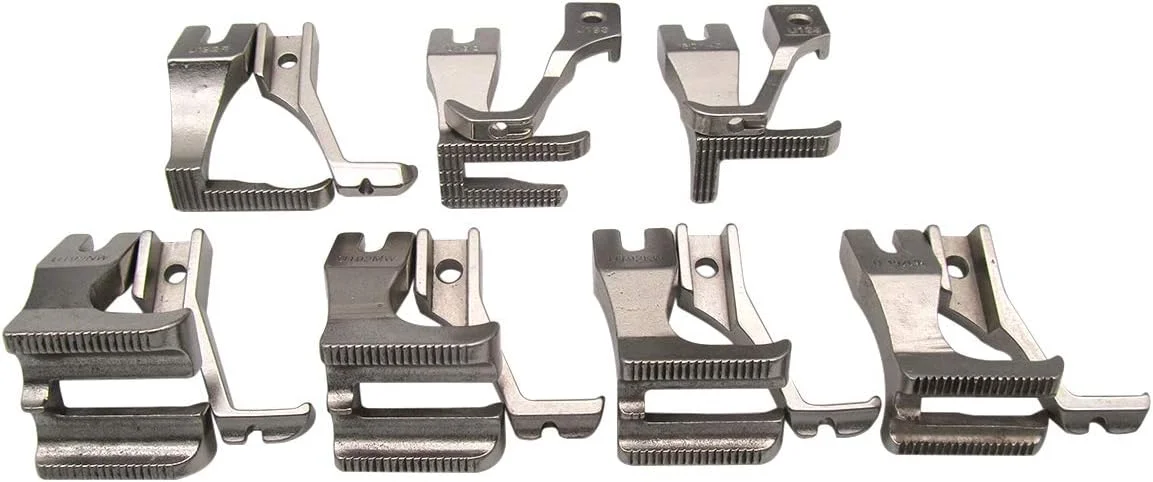 پایه زیپ‌دوز چرخ خیاطی CKPSMS مدل KP-19074-7 مجموعه 7 عددی