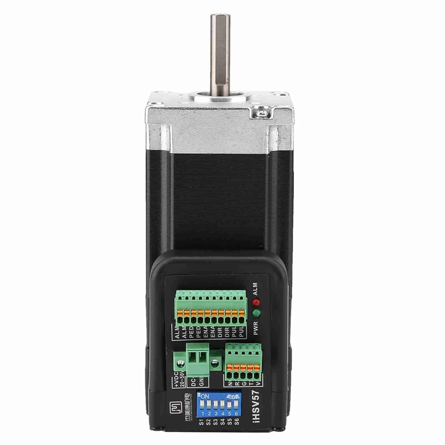 موتور سروو یکپارچه Eacam، DC 36V 0.45Nm 8 * 33MM 1000 خط، مدل فلزی IHV57 30 14 36 01 T 33، موتور سروو 1662g/58.6oz برای تجهیزات اتوماسیون با موقعیت و سرعت دقیق