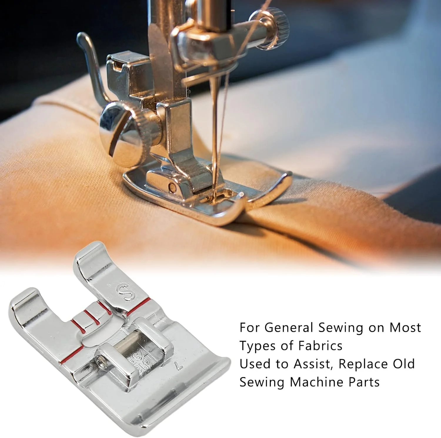 پایه دوخت چرخ خیاطی، ساخت ظریف نصب آسان مجموعه پایه فشاری برای چرخ خیاطی وایکینگ