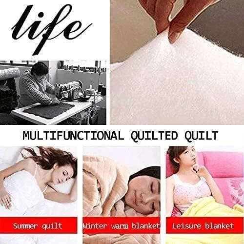 روتختی لحاف ست ملحفه دونفره کیفیت هتلی، لحاف تابستانی لحاف دار روتختی پنبه ای دورو رنگ ثابت گلدوزی شده طرح گلدان روتختی چند منظوره پتو رو تختی 3 تکه