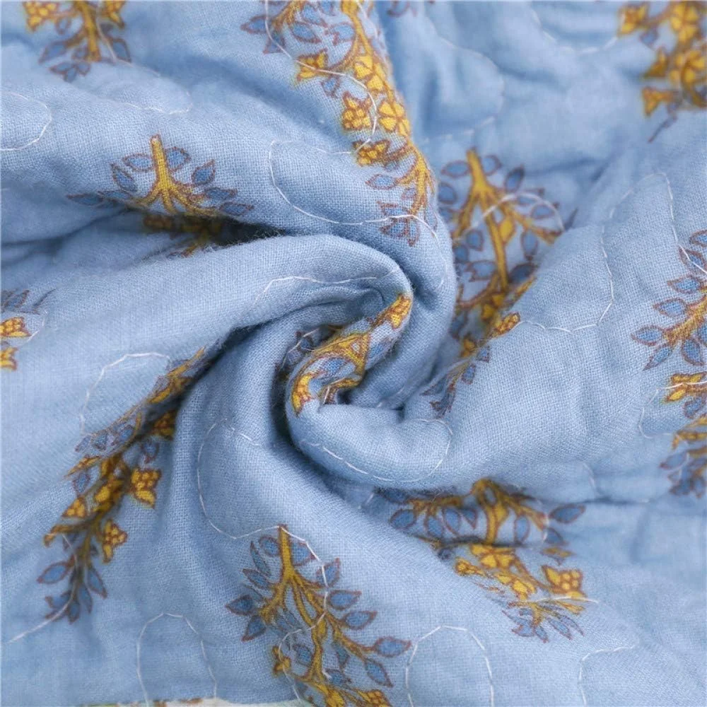 ست روتختی پنبه‌ای طرح‌دار سایز کینگ، لحاف سبک و گرم، رو تختی طرح برجسته، ست روتختی 3 تکه شامل روتختی و 2 روبالشی، 230X230 سانتی‌متر