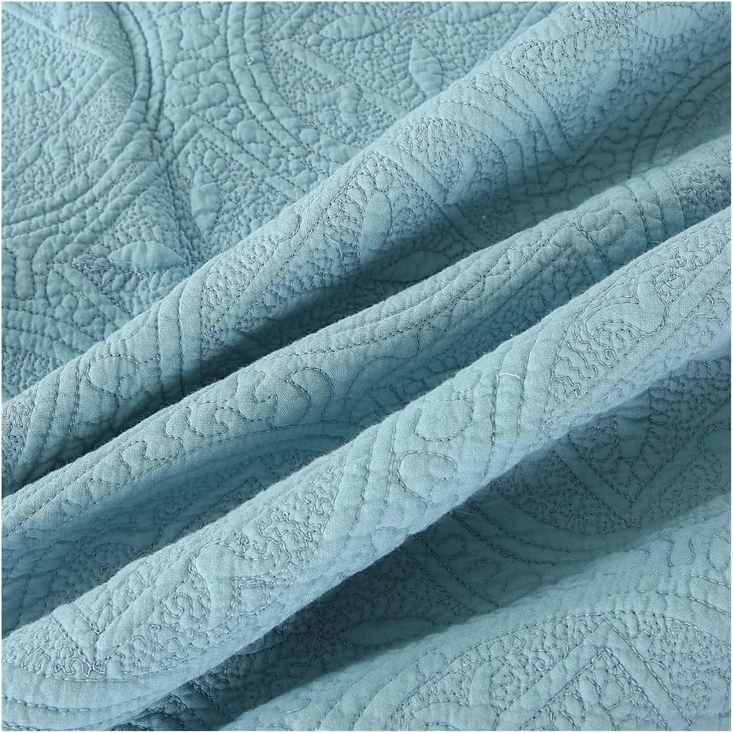 رو تختی پنبه ای سه تکه، روکش تخت خواب، ملحفه تخت خواب لوکس، ست لحاف دونفره، روکش تشک، پتو و روتختی، نگهداری آسان