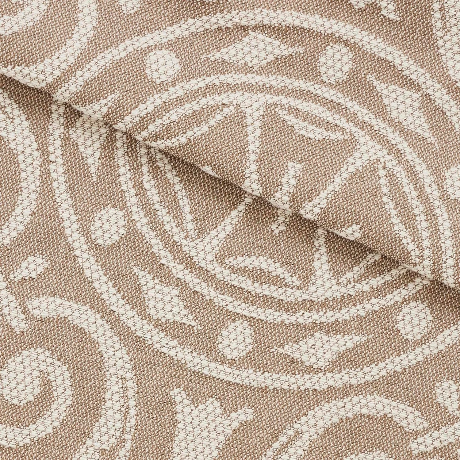 ست روتختی سه تکه با ترکیب پنبه عالی، روتختی بزرگ، 2 روبالشتی هماهنگ، پتوی سبک وزن، دکوراسیون روتختی طرح مدالیون سنتی ژاکارد، مجموعه آدالی، کوئین، طوسی