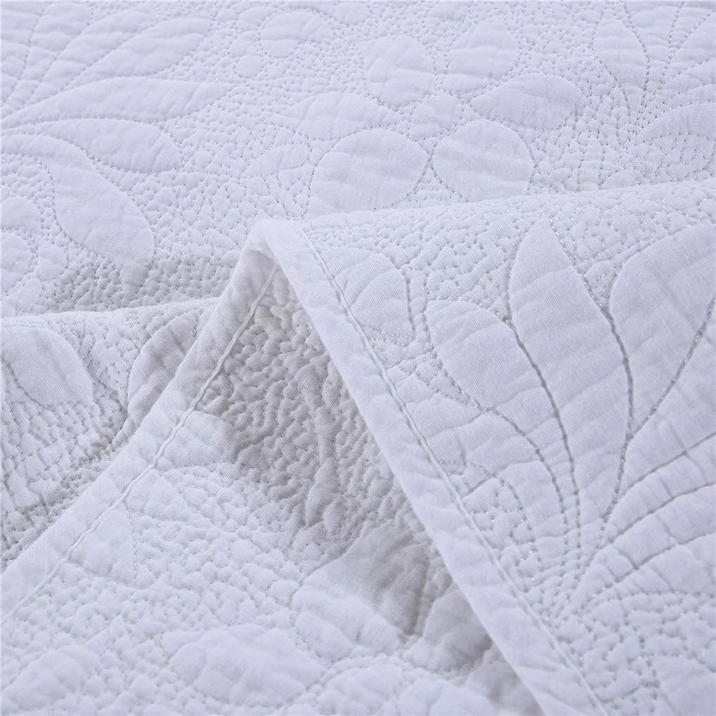 روتختی نخی 230 در 250 سانتی متر، روتختی تکه دوزی، ملحفه لحافی 3 تکه، سبک ساده نوردیک، سفید، 230X250CM، سفید-230X250CM روتختی نخی 230 در 250 سانتی متر، روتختی تکه دوزی، ملحفه لحافی 3 تکه، سبک ساده نوردیک، سفید، 230X250CM، سفید-230X250CM