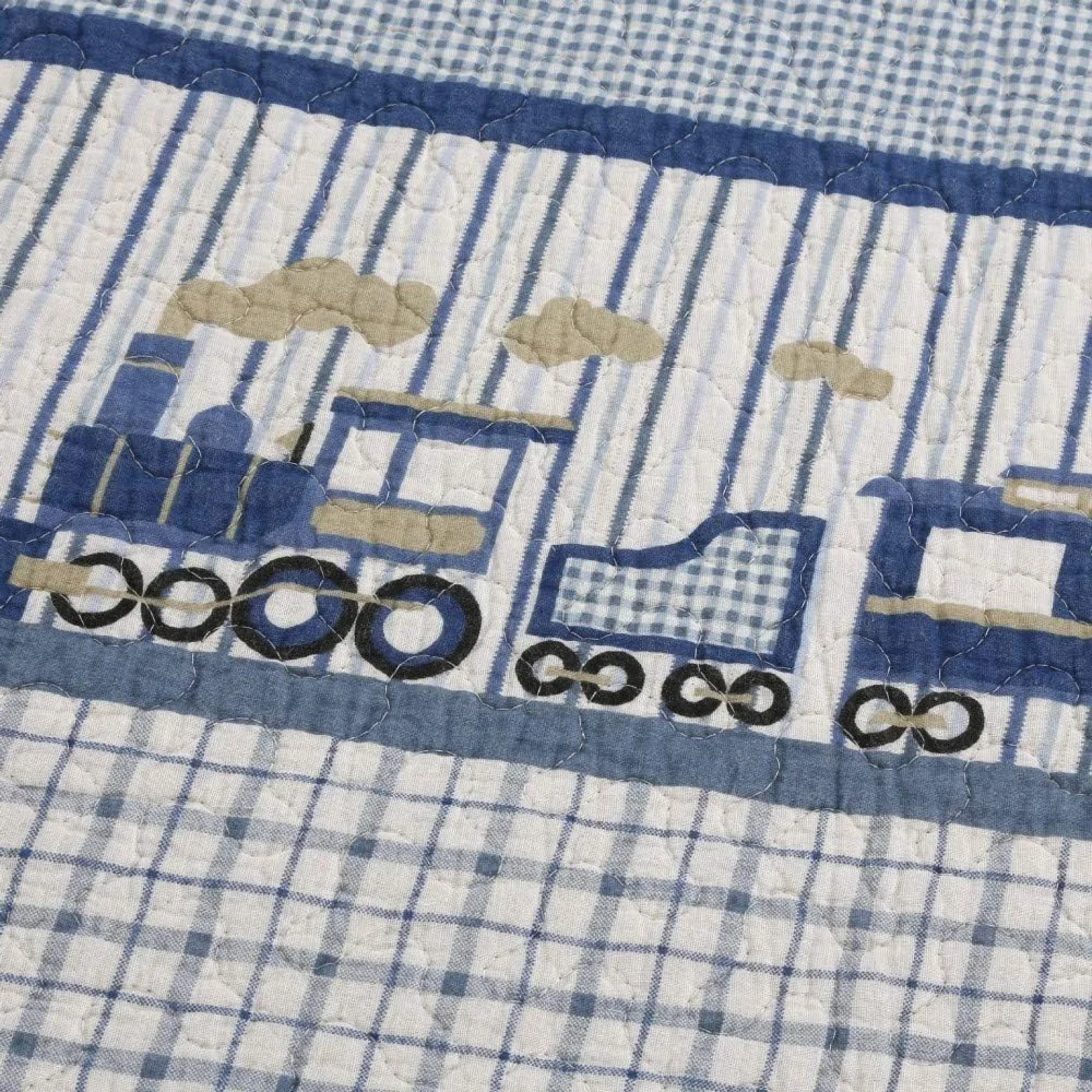 روتختی کودکانه طرح تکه دوزی شده، سایز بزرگ، طرح چاپی اروپایی، لحاف پنبه ای 230cm در 250cm، ست رو تختی تابستانی 3 تکه، 230cm*250cm