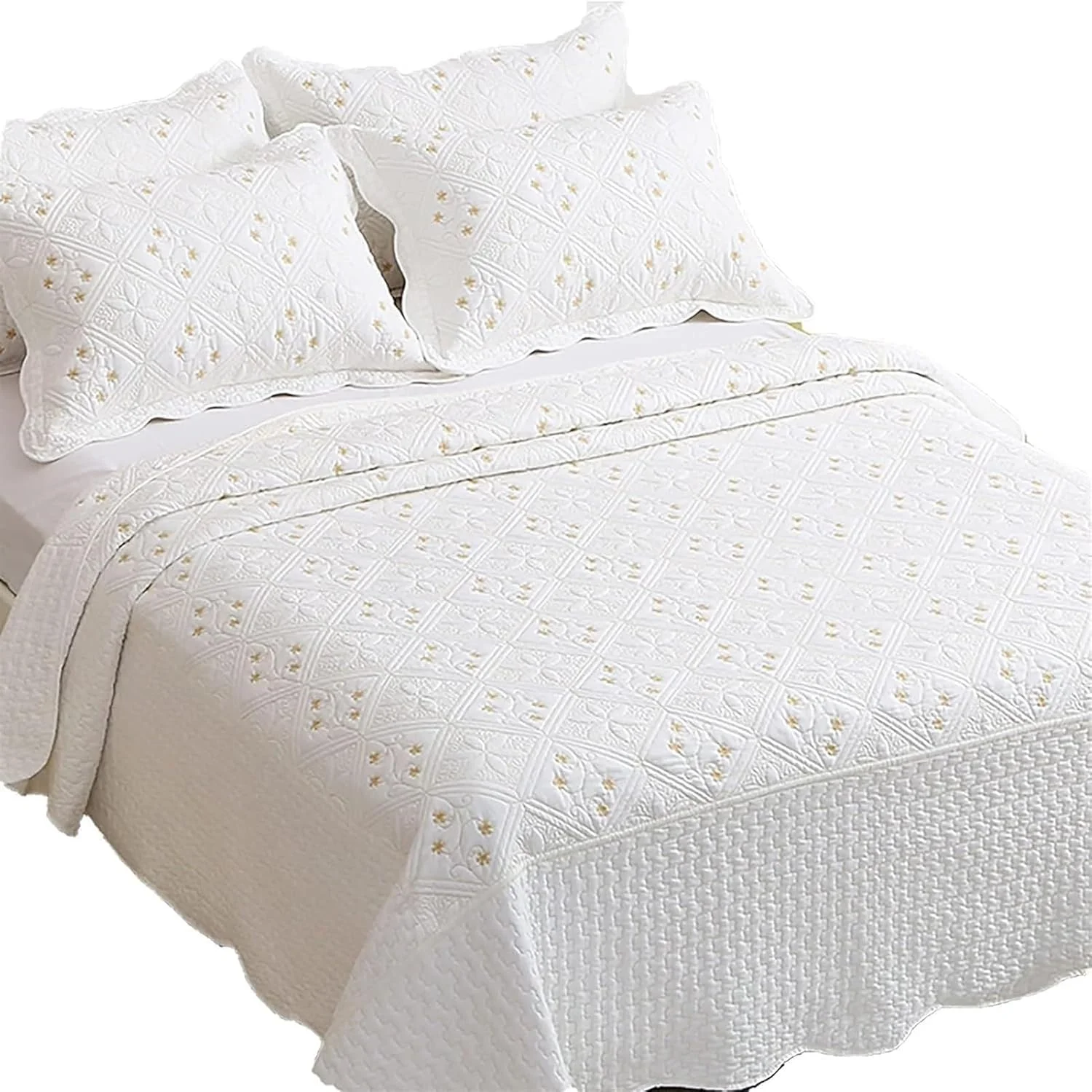 روتختی دو نفره طرح برجسته دو رو، ست روتختی سایز بزرگ، ست لحاف روتختی، ملحفه نرم ترکیبی پنبه، میکروفایبر نرم، 3 تکه (یک رنگ 280 روتختی دو نفره طرح برجسته دو رو، ست روتختی سایز بزرگ، ست لحاف روتختی، ملحفه نرم ترکیبی پنبه، میکروفایبر نرم، 3 تکه (یک رنگ 280