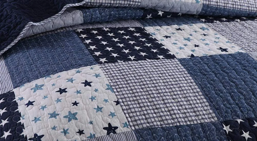 روتختی لحافی طرح دار مناسب تخت دو نفره و کینگ سایز، ست روتختی پنبه ای تکه دوزی شده شامل لحاف و روبالشتی، B-230X250cm, C-king 230X250cm روتختی لحافی طرح دار مناسب تخت دو نفره و کینگ سایز، ست روتختی پنبه ای تکه دوزی شده شامل لحاف و روبالشتی، B-230X250cm, C-king 230X250cm