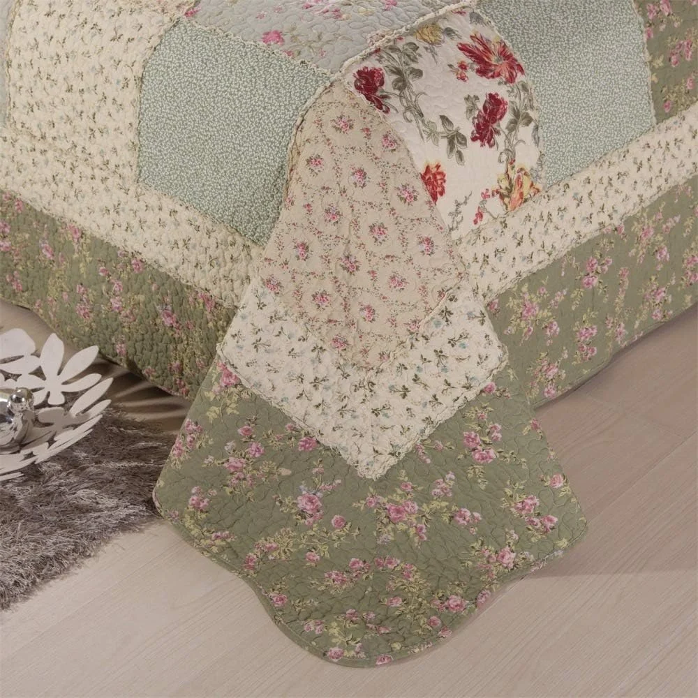 روتختی دو نفره طرح دار، روتختی لحافی کینگ سایز پنبه ای، ست روتختی و بالش، 230X250 سانتی متر روتختی دو نفره طرح دار، روتختی لحافی کینگ سایز پنبه ای، ست روتختی و بالش، 230X250 سانتی متر