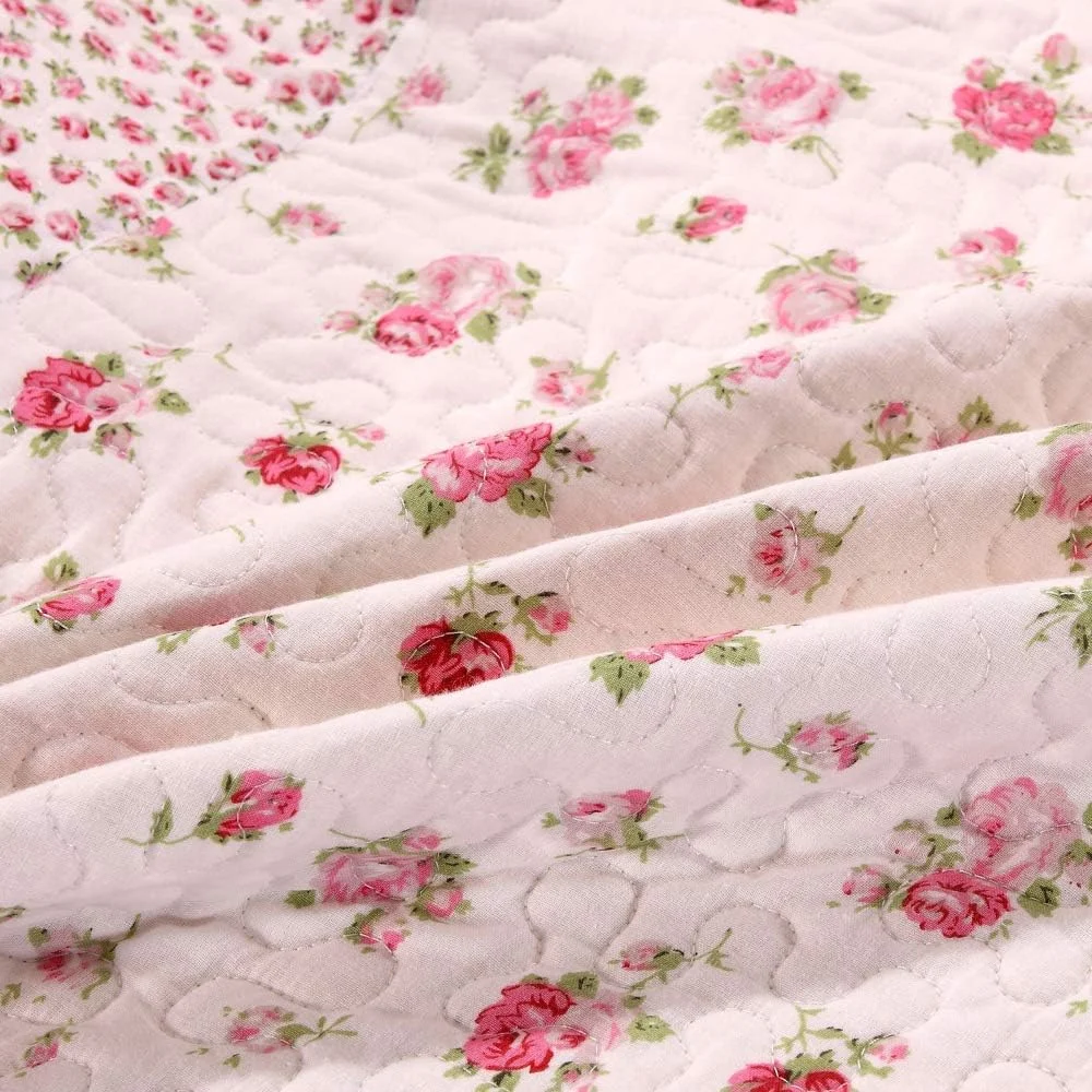 Bedspreads Double King Size Bedspread Cotton Patchwork Quilts Bedding Throws Set Comforter And Pillow Shams,Patchwork7 (Patchwork7 Double)